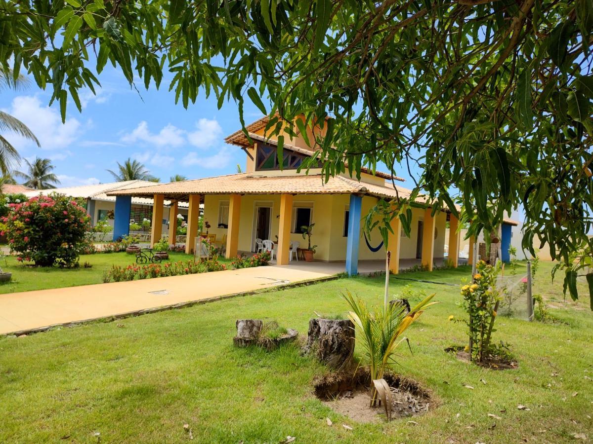 Casa De Praia Condominio Fechado, Frente Para O Mar Estância المظهر الخارجي الصورة